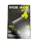 Ryobi 40V 120 MPH 450 CFM Cordless Variable-Speed Jet-Fan Blower ( TOOL ONLY )