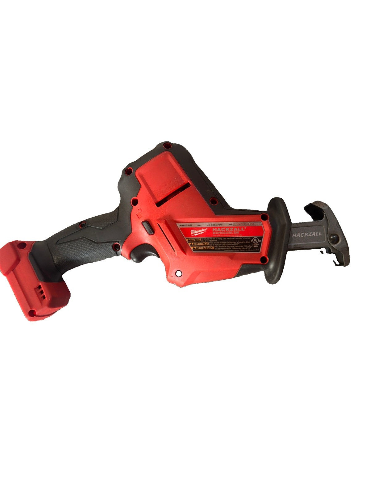 Milwaukee 2719-20 M18 FUEL Hackzall (Tool Only) Used Twice Very Clean