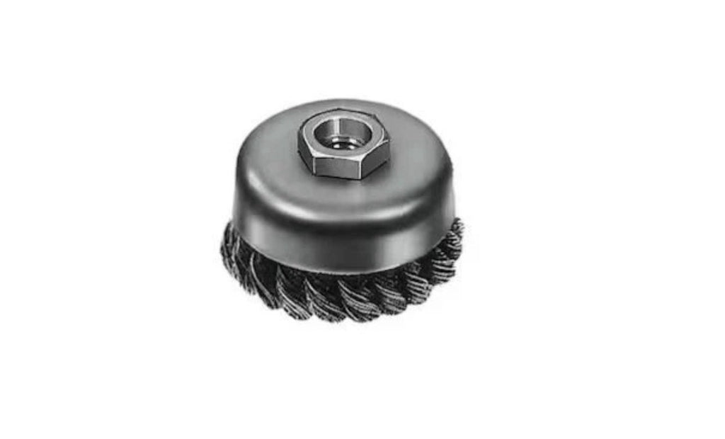Milwaukee 48-52-5040  3 in. Knot Wire Cup Brush - Carbon Steel