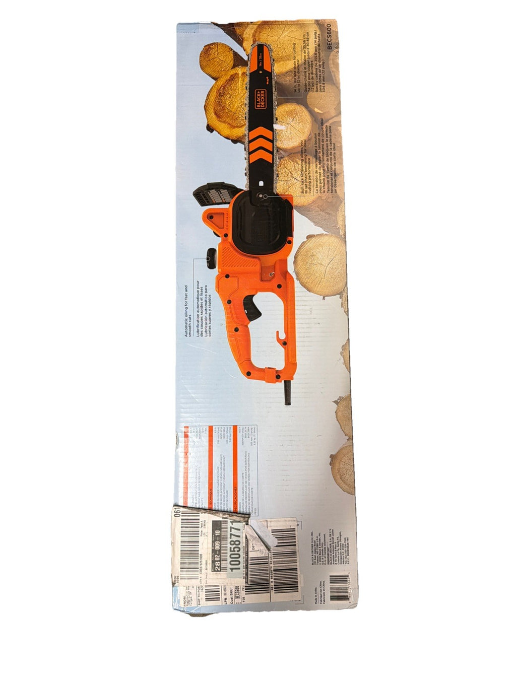 BLACK+DECKER 8 Amp 14 In. Electric Chainsaw - BECS600