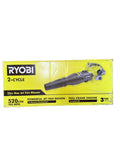 Ryobi RY25AXBVNM 2-Cycle Gas Jet Fan Blower 25cc 160 MPH 520 CFM - Brand New!