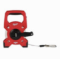 Milwaukee 48-22-5201 100 ft. Open Reel Long Tape Measure, 1/2" Nylon Steel Blade