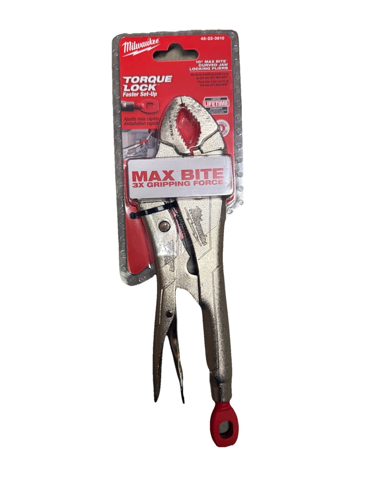 Milwaukee 48-22-3610 Milwaukee Tool 10" TORQUE LOCK MAXBITE Curved Locking Plier