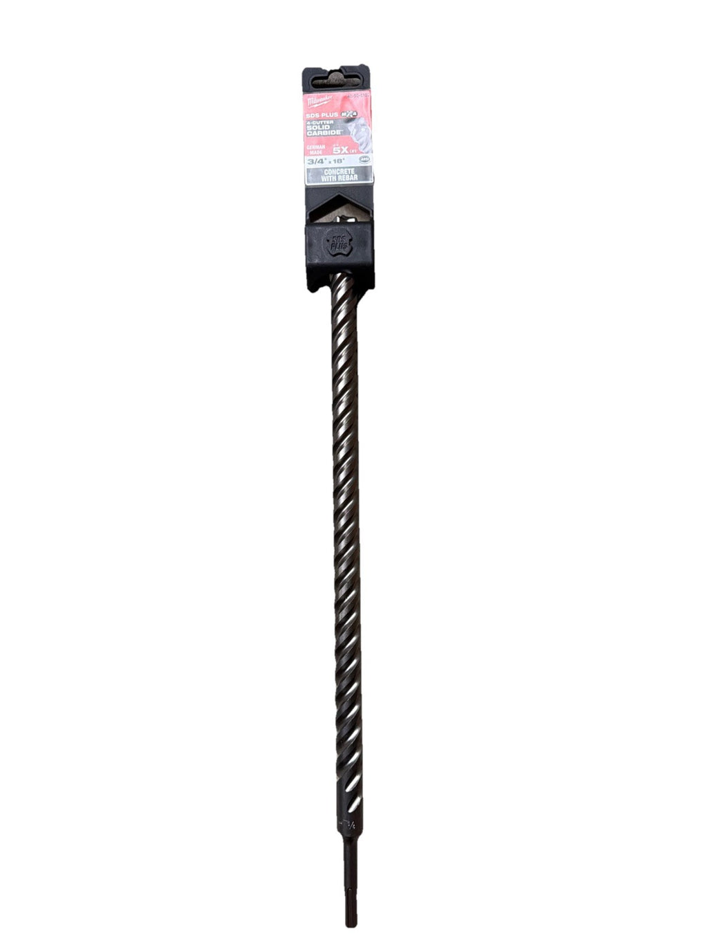 Milwaukee 3/4 in x 18 in 4-Cutter SDS-PLUS Carbide Drill Bit 48-20-8320