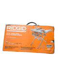 RIDGID R4518 15 Amp 10 in. Table Saw with Folding Stand New Open Box