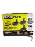 RYOBI ONE+ 18V Lithium High Performance Starter Kit Batteries PSK108SB SEALED
