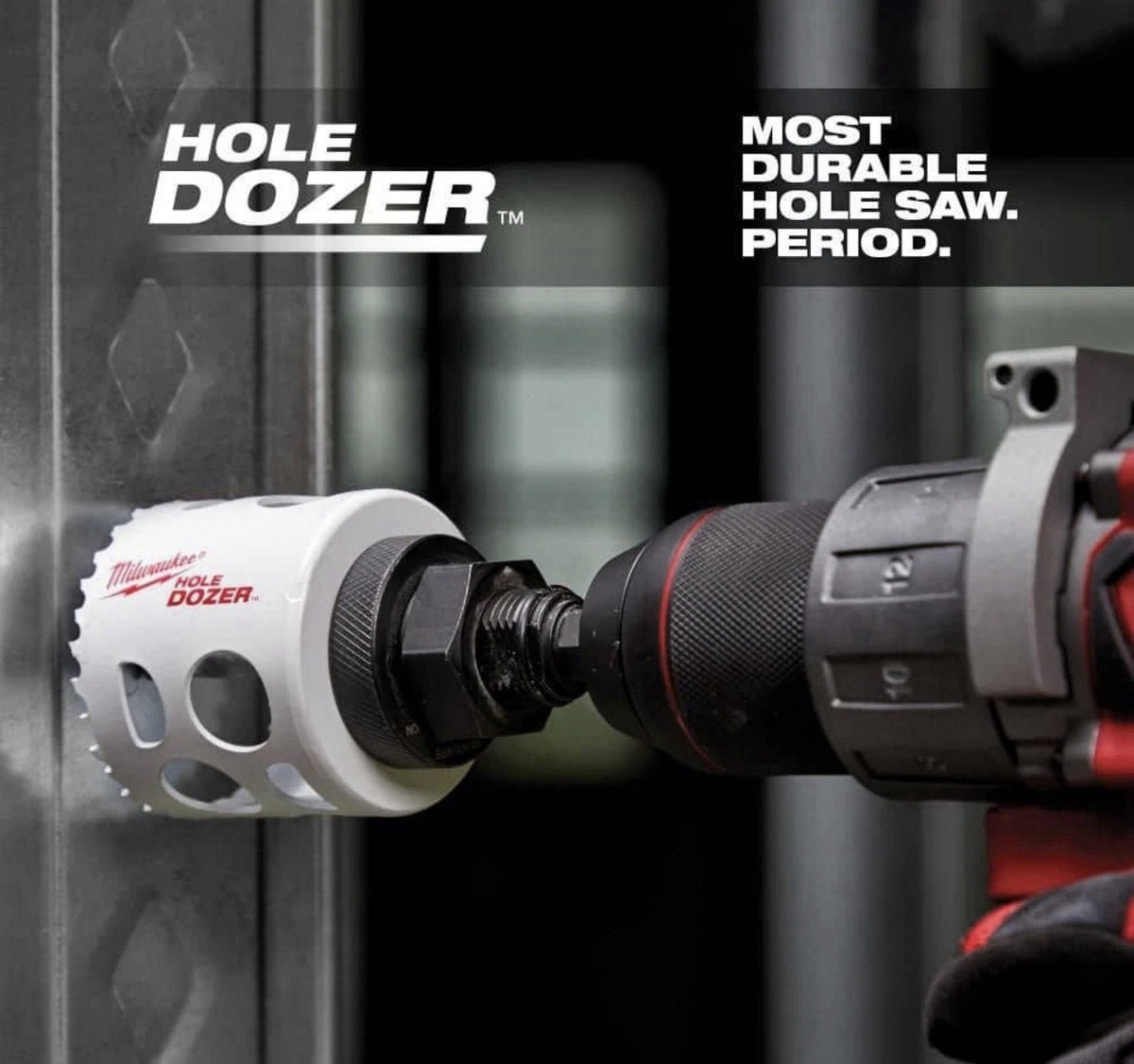Milwaukee 4-1/2 in. Hole Dozer Bi-Metal Hole Saw