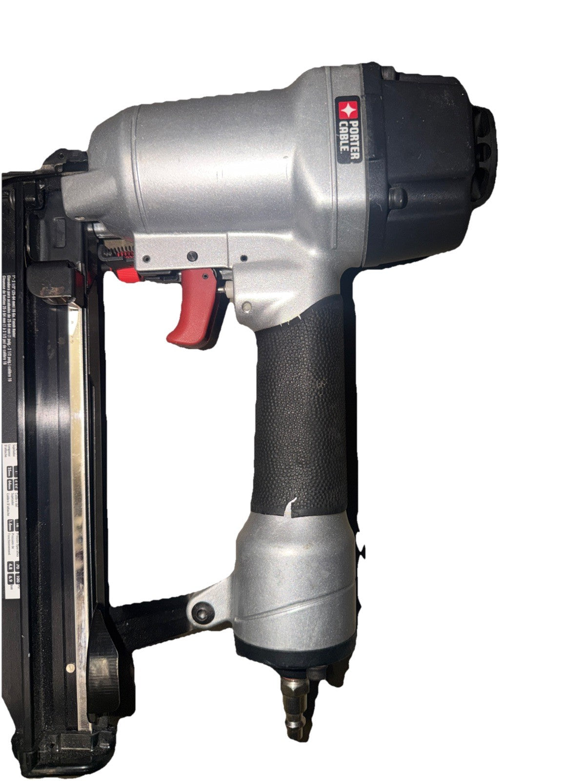 Porter Cable 16GA 1 in - 2-1/2" Straight Pneumatic Finish Nailer FN250SB OB