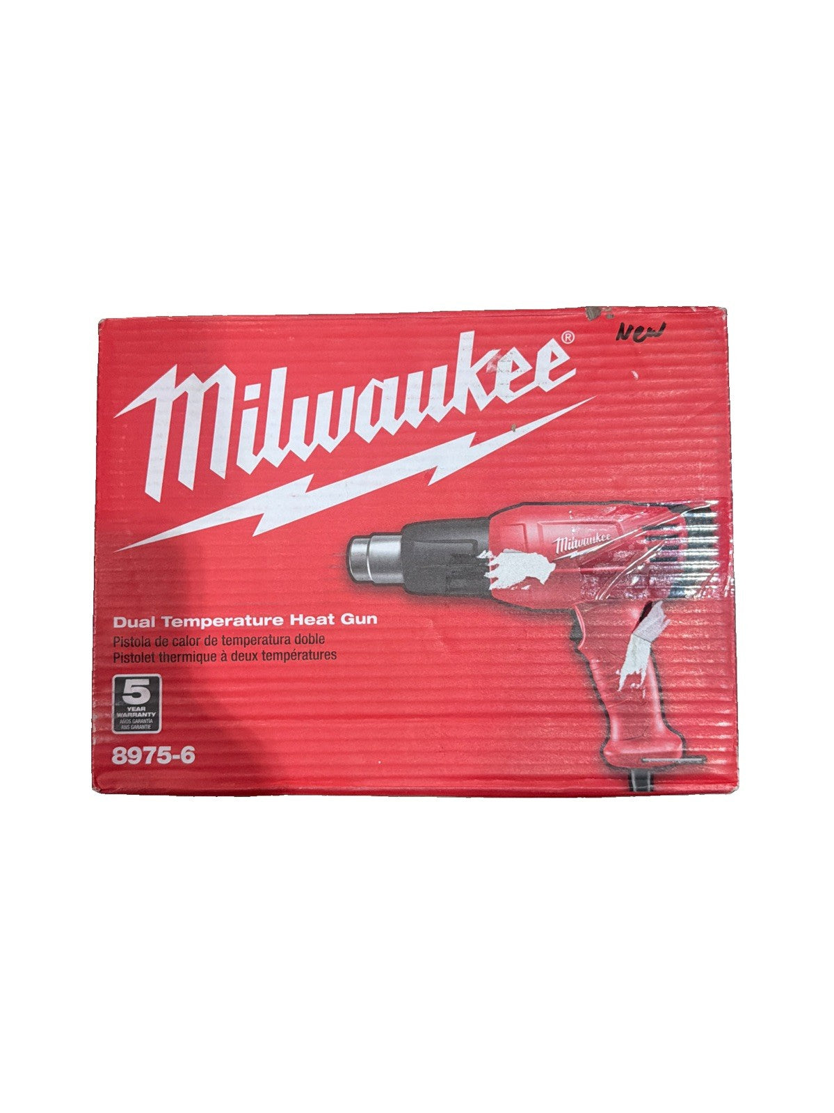 Milwaukee 8975-6 11.6 Amp 570°C/1000°F Dual Temperature Heat Gun FREE SHIPPING
