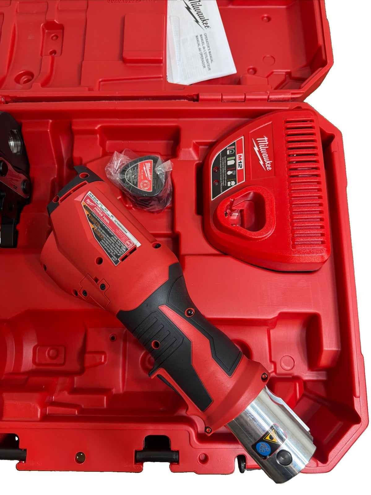 Milwaukee 2573-22 FORCE LOGIC Press Tool Kit w/ ONE-KEY 1/2 in. to 1 in. CTS-V