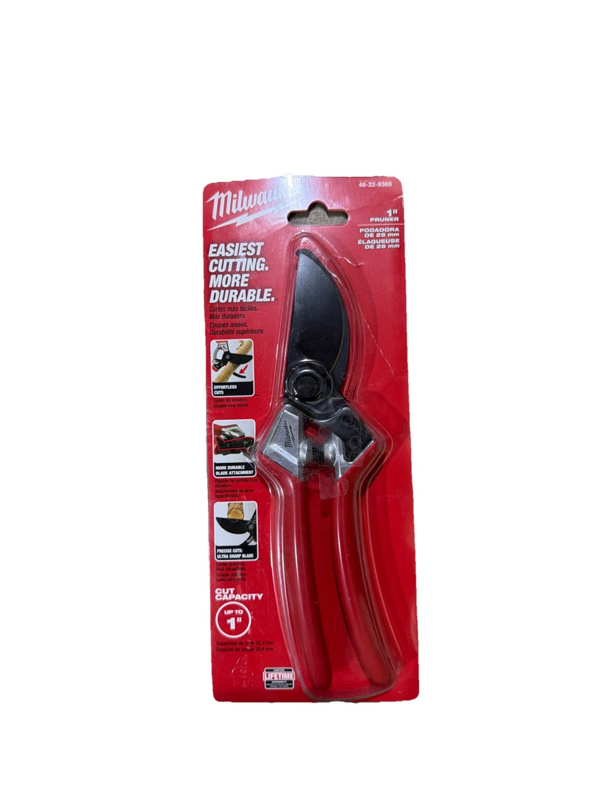 Milwaukee (48-22-9365) 1" Pruner 1" Cut Capacity