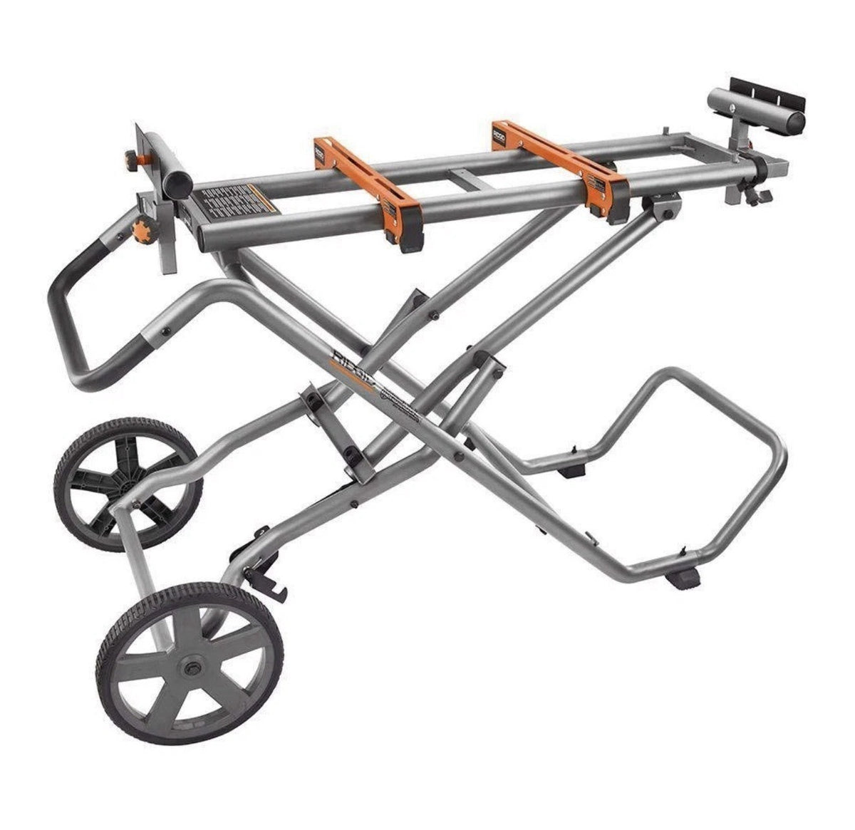 RIDGID AC9946 Universal Mobile Miter Saw Stand with Mounting Braces OB NEW